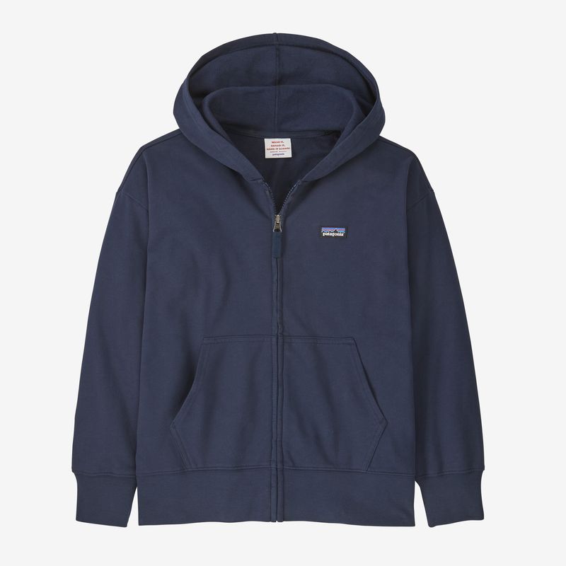 Patagonia-Full-Zip-Hoody-Sweatshirt---Youth-New-Navy