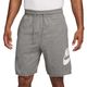 NIKE-C M NK CLUB ALUMNI FT SHORT Dk Grey Heather / Light Smoke Grey / White