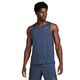 Nike Dri-FIT Miler Running Tank - Men's Thunder Blue / Reflective Silv