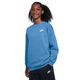 Nike Sportswear Club Fleece Oversized Sweatshirt - Girls' Blue Beyond / White
