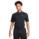 Nike Dri-FIT Golf Polo - Men's Black / Black / Black / White