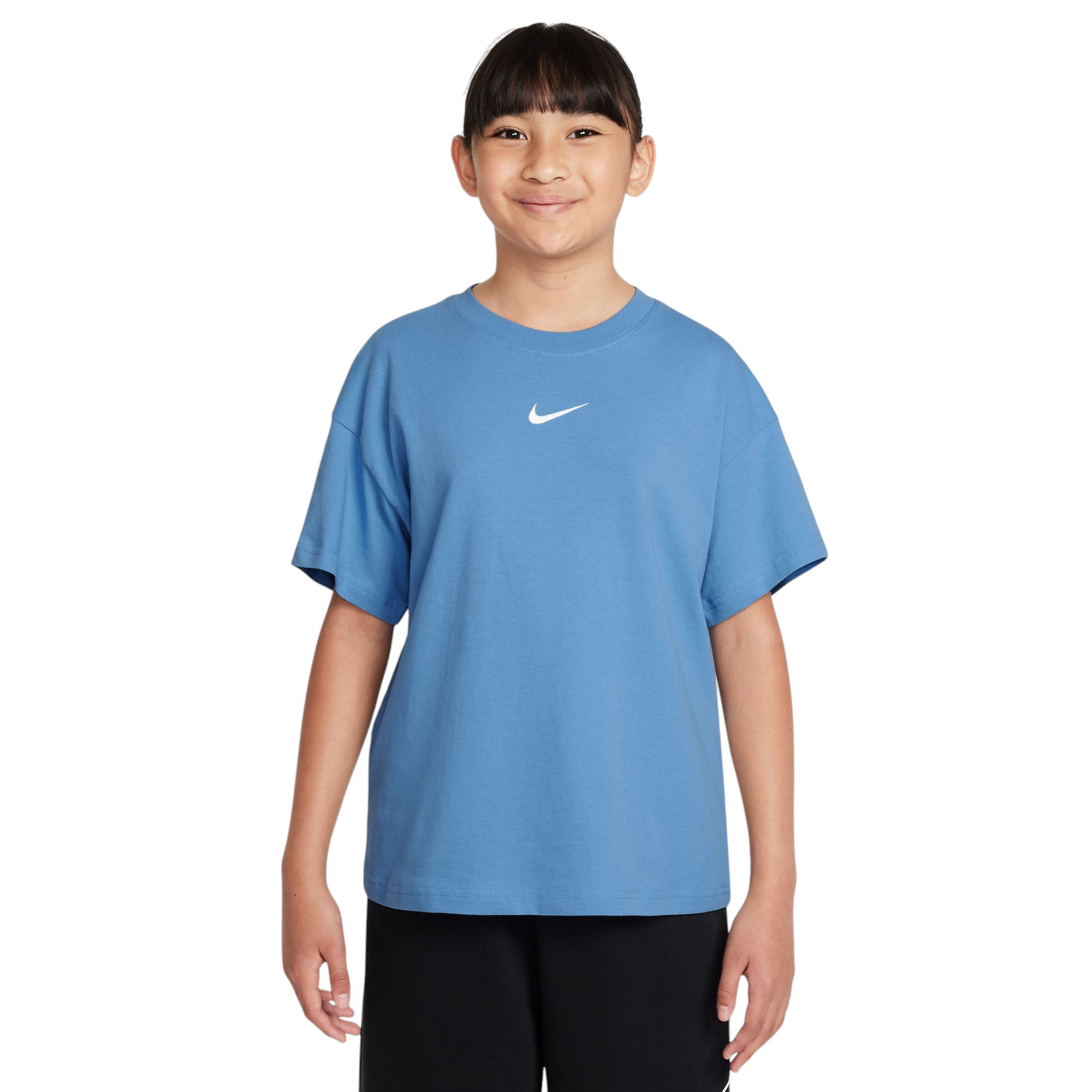NIKE-C G NSW TEE BOY ESSNTL LBR Blue Beyond