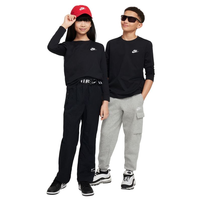 Nike-Big-Kids--Long-Sleeve-Shirt---Youth-Black