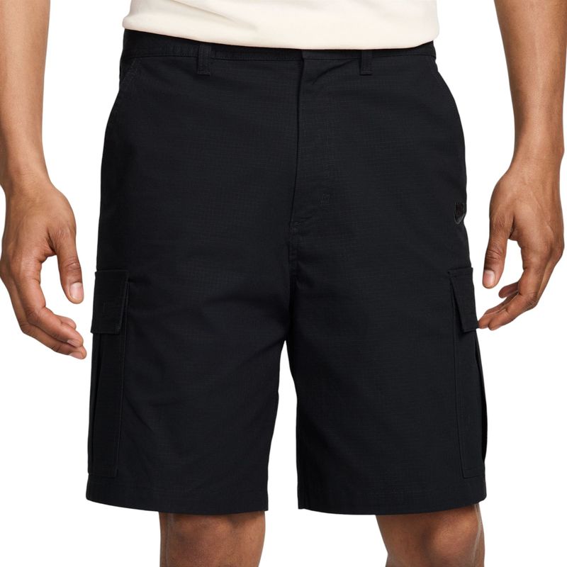 Nike-Club-Woven-Cargo-Short---Men-s-Black---Black