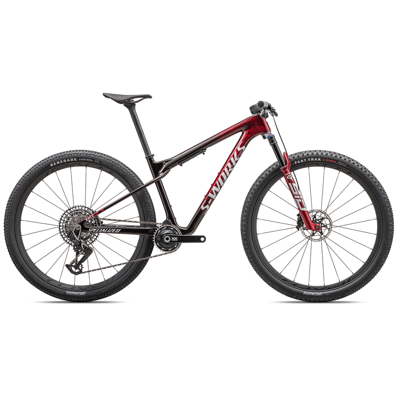 Specialized-S-Works-Epic-World-Cup-Bike---2024-Gloss-Red-Tint---Flake-Silver-Granite---Metallic-White-Silver