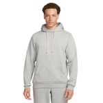 Nike Nike Standard Issue Dri-fit Pullover Basketball Hoodie - Men's Dk Grey Heather / Pale Ivory