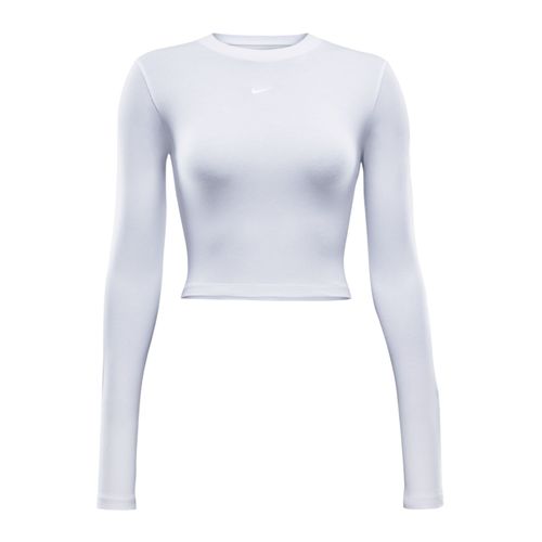 Nike Sportswear Chill Knit Slim Long-Sleeve Cropped Top - Women's