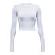 Nike Chill Knit Slim Long-Sleeve Top - Women's White / White