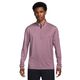 Nike Dri-FIT Victory Half-Zip Golf Top - Men's Plum Dust / White