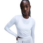 Nike-Chill-Knit-Slim-Long-Sleeve-Top---Women-s-White---White