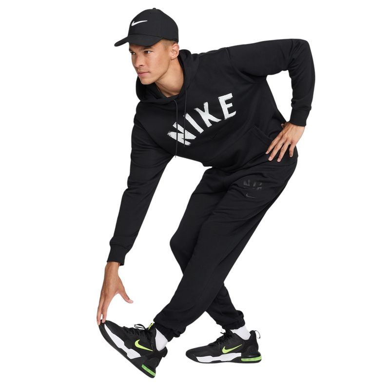 Nike-Swoosh-French-Terry-Pullover-Hoodie---Men-s-Black---Black---White