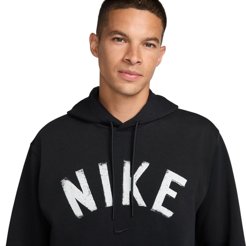 Nike-Swoosh-French-Terry-Pullover-Hoodie---Men-s-Black---Black---White