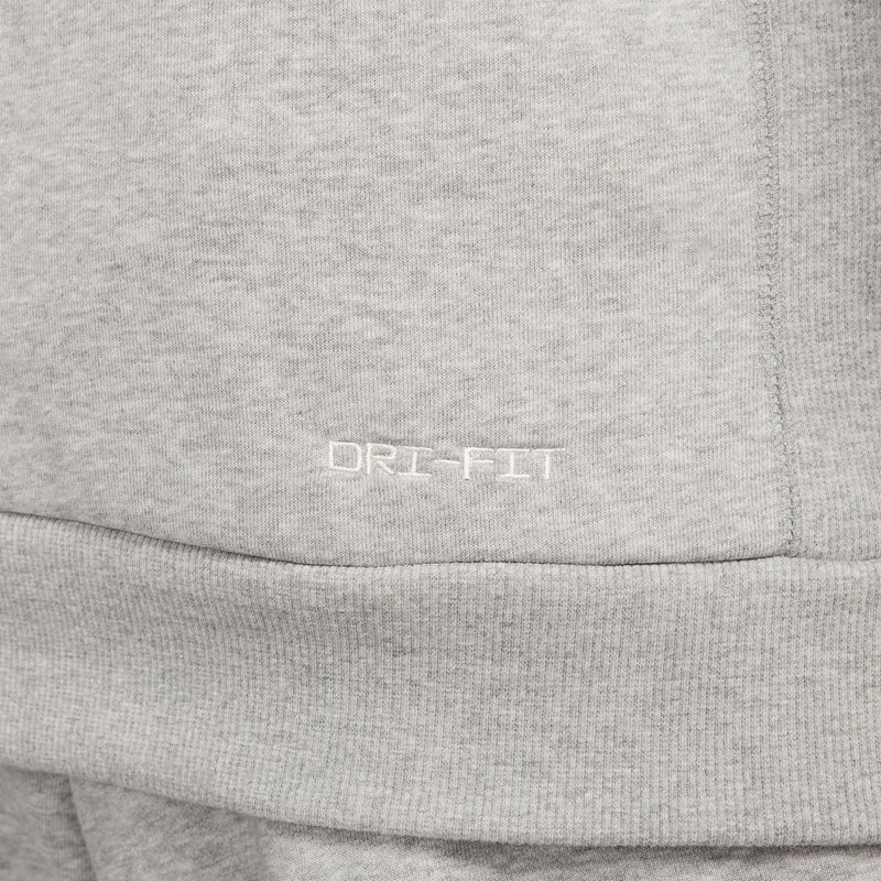 Nike Nike Standard Issue Dri-fit Pullover Basketball Hoodie - Men's Dk Grey Heather / Pale Ivory