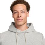 Nike Nike Standard Issue Dri-fit Pullover Basketball Hoodie - Men's Dk Grey Heather / Pale Ivory