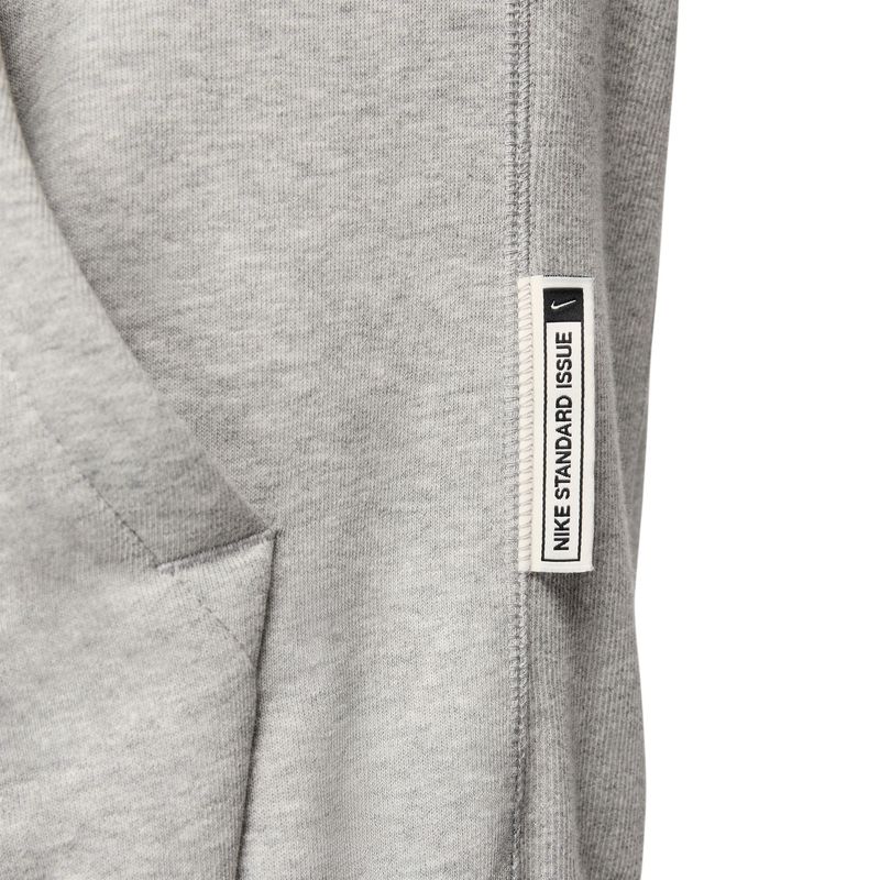Nike-Nike-Standard-Issue-Dri-fit-Pullover-Basketball-Hoodie---Men-s-Dk-Grey-Heather---Pale-Ivory