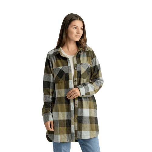 LIV Outdoor Lichen Stretch Flannel Tunic