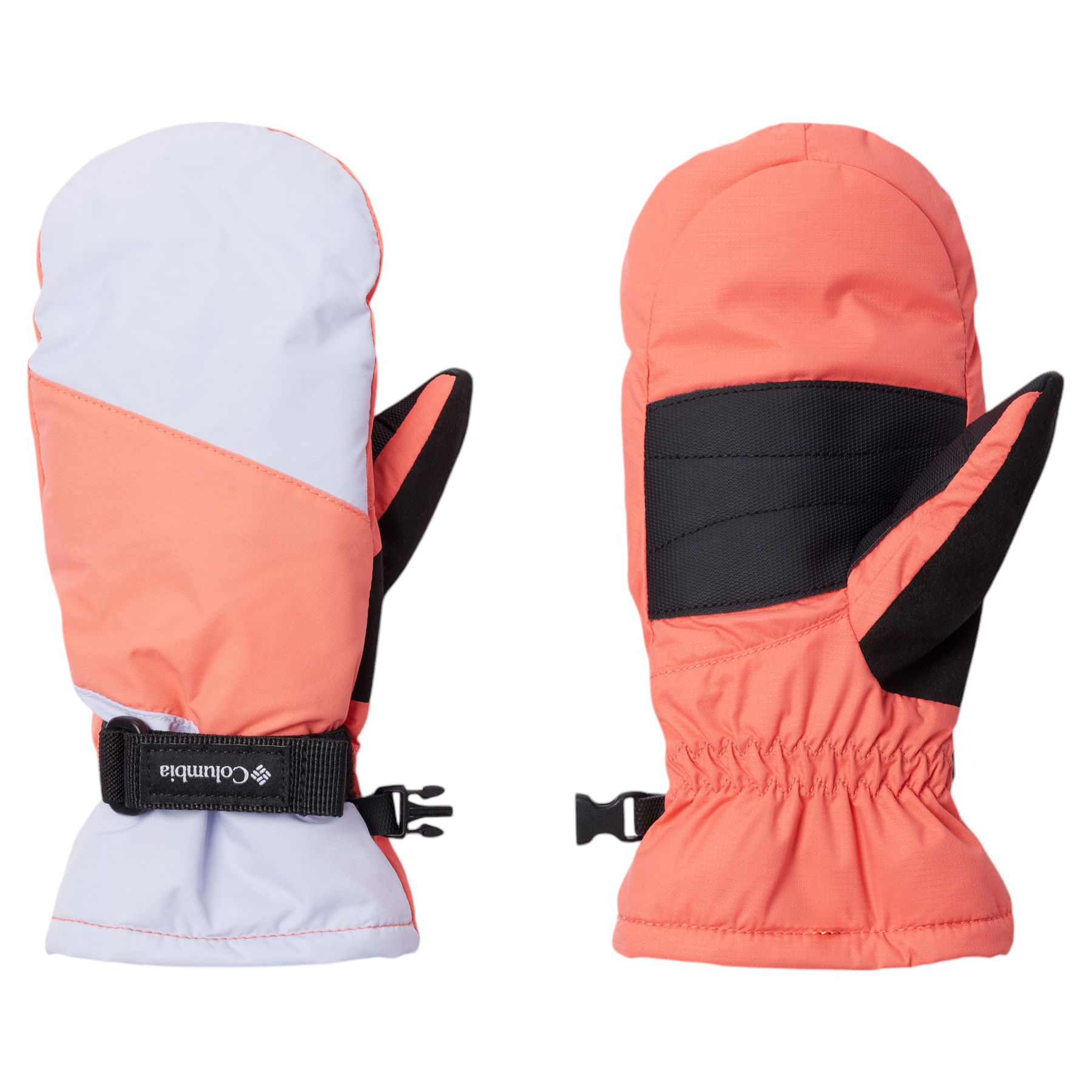 Columbia Core III Mitt - Youth Snowdrift Hot