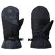 Columbia Core Core III Printed Mitten - Youth Black Warp Plaid / Black