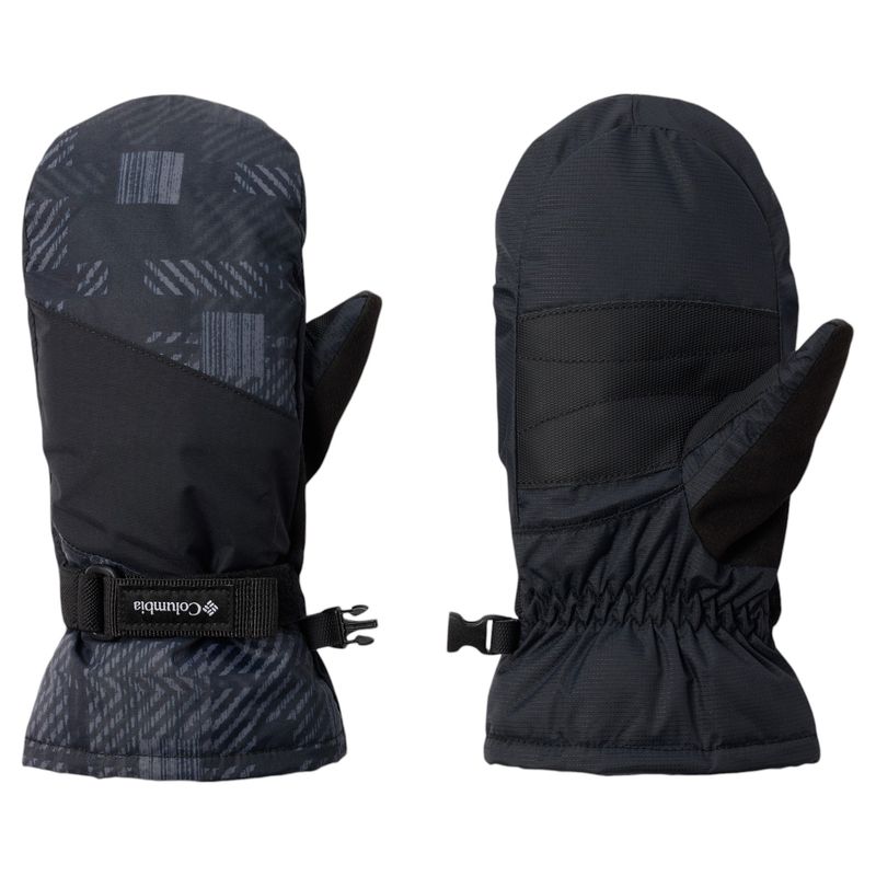 Columbia-Core-Core-III-Printed-Mitten---Youth-Black-Warp-Plaid---Black