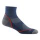 Darn Tough Light Hiker Quarter Lightweight Hiking Sock - Men's Denim