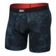 Saxx Multi-Sport Mesh Boxer Brief Fly White Noise Daisy / Black