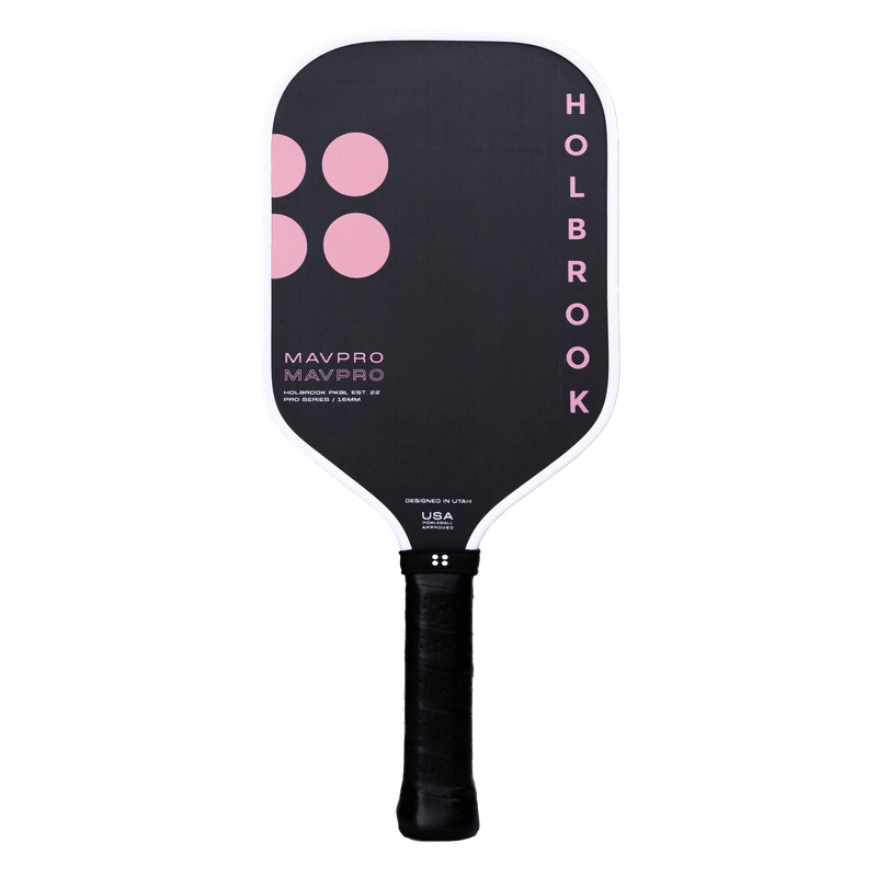 Holbrook-Mav-Pro-2.0-Pickleball-Paddle-Black---Pink