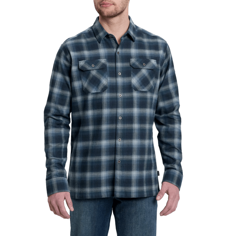 KUHL-Dillingr-Flannel-Shirt---Men-s-Blue-Creek