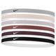 Nike Athletics Nike Swoosh Sport Headband (6 Pack) Sail / LT Orewood Brown / Black