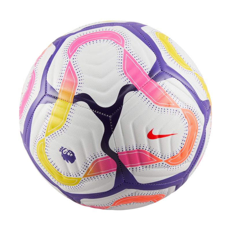 Nike Premier League Academy Soccer Ball White / Disco Purple / Bright Crimson
