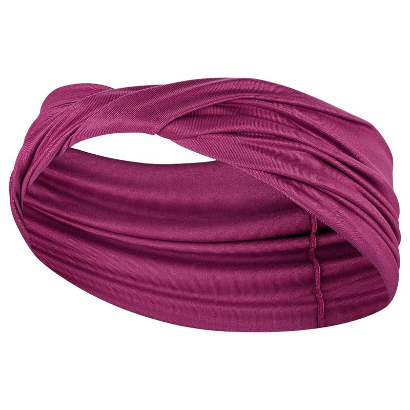 Nike Athletics Nike Yoga Wide Twist Headband Dynamic Berry / Orange Trance