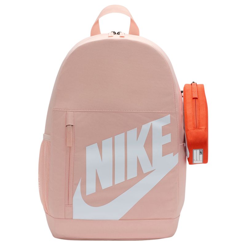 Nike Elemental Backpack - Youth Washed Coral / Orange / White