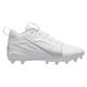Nike Alpha Menace 4 Varsity Football Cleat - Men's White / Metallic Silver