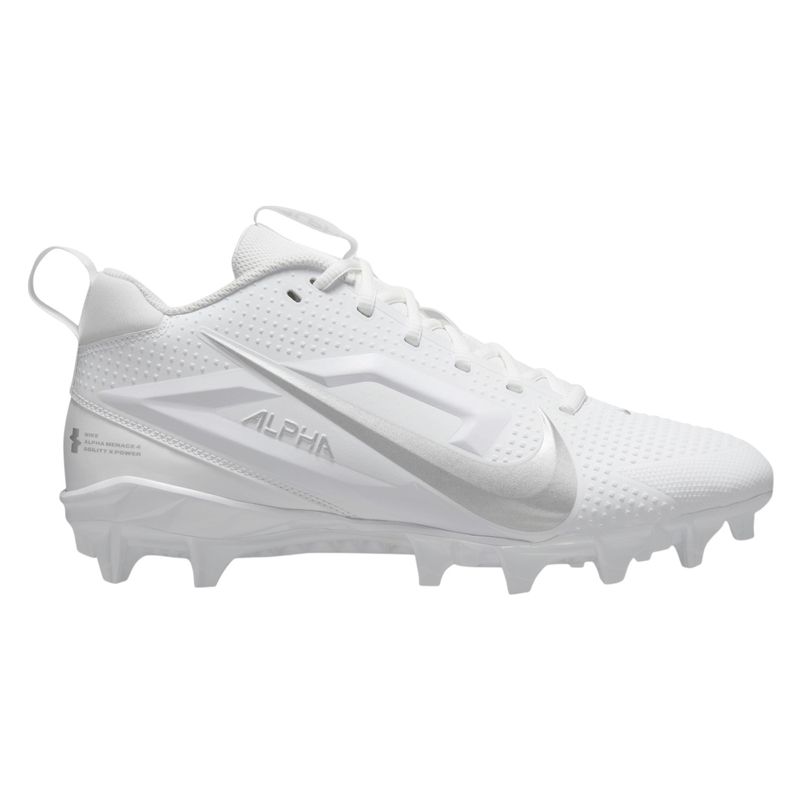Nike-Alpha-Menace-4-Varsity-Football-Cleat---Men-s-White---Metallic-Silver
