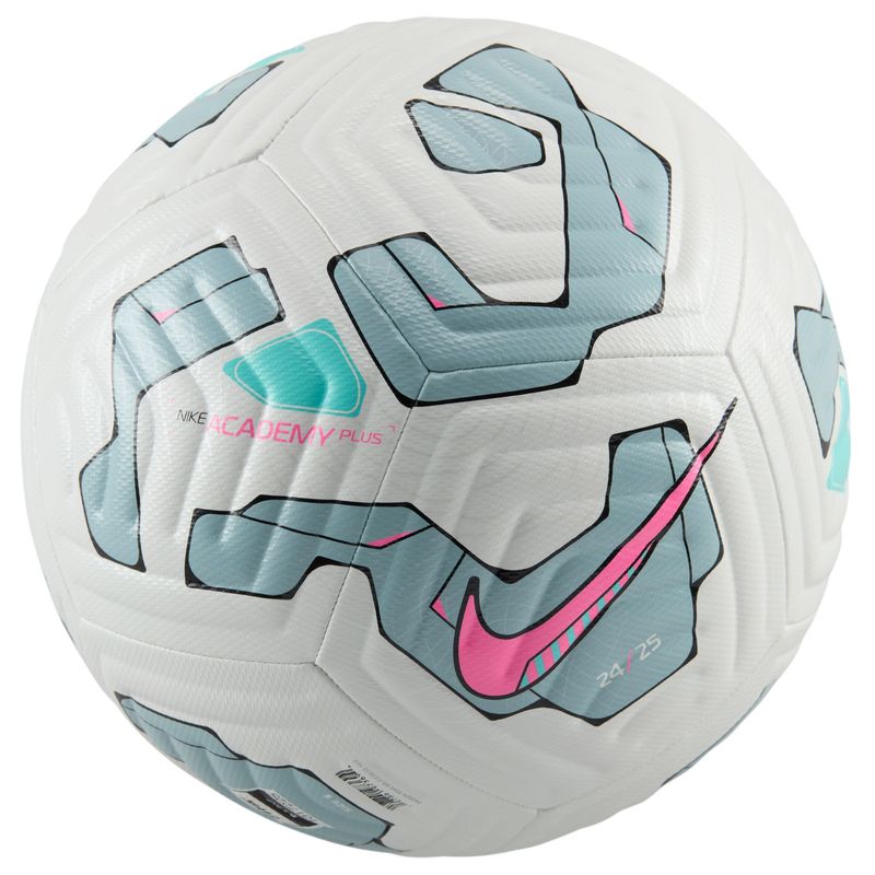 NIKE-A SOCCER BALL ACADEMY PLUS White / Ocean Cube / Pink Blast