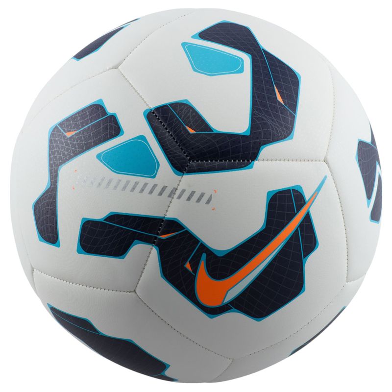 Nike Pitch Soccer Ball White / Blackened Blue / Hyper Crimson