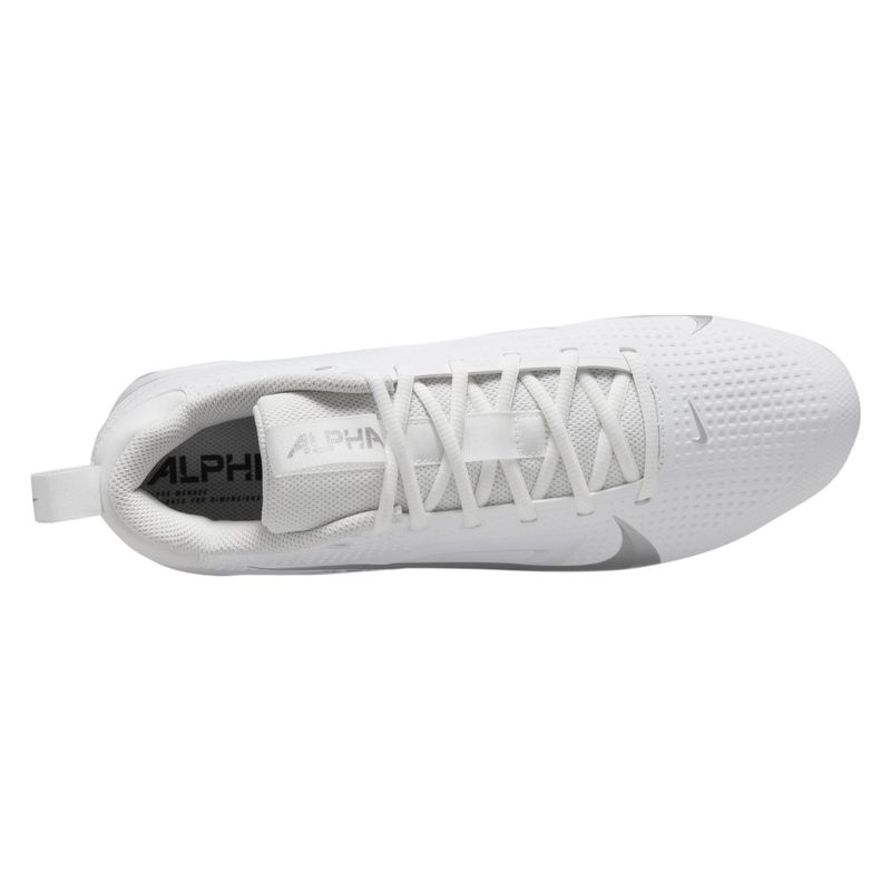 Nike-Alpha-Menace-4-Varsity-Football-Cleat---Men-s-White---Metallic-Silver