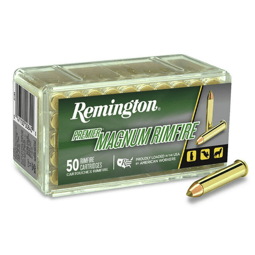 Remington Premier Gold 22 WMR 33 Grain AccuTip-V Ammunition 50 Rounds