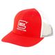 GLOCK HAT TRUCKER Red / White