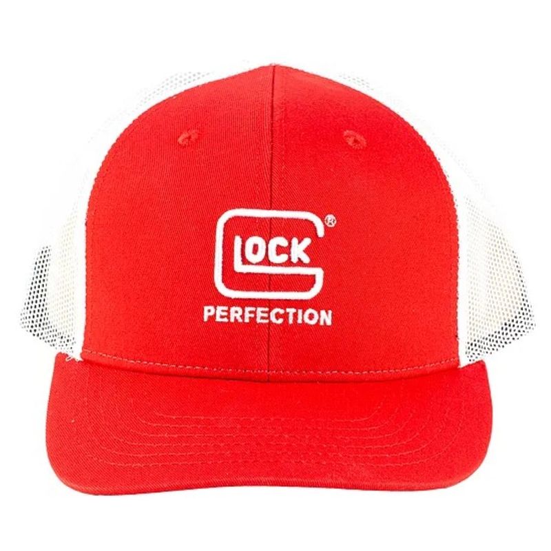 GLOCK-HAT-TRUCKER-Red---White