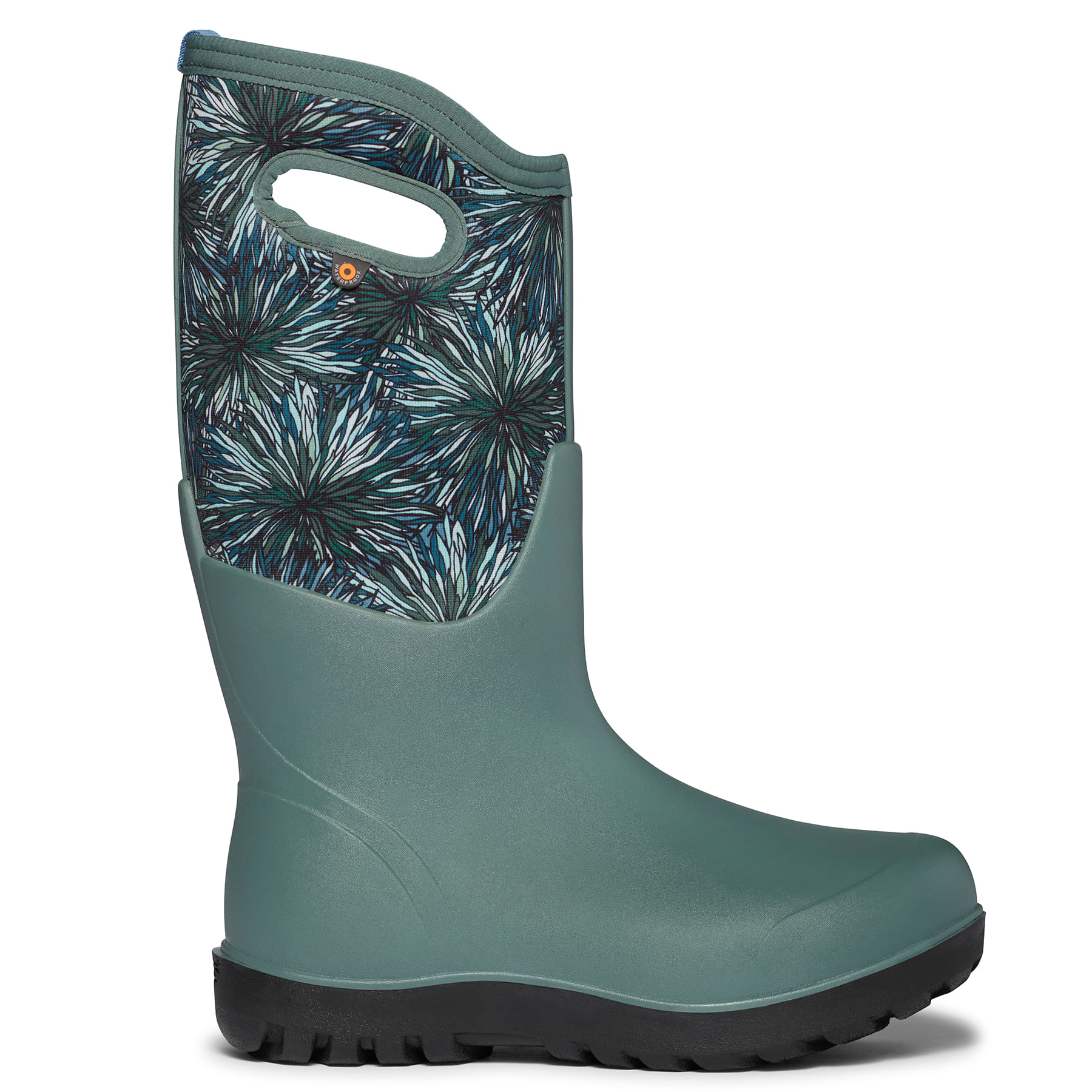 Bogs Neo-Classic Firework Floral Rain Boot - Women's Loden Multi