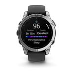 Garmin-Fenix-E-AMOLED-Watch-Stainless-Steel---Black