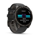 Garmin-Fenix-8-AMOLED-Watch-Carbon-Gray-DLC-Titanium---Black---Pebble-Gray-Silicone