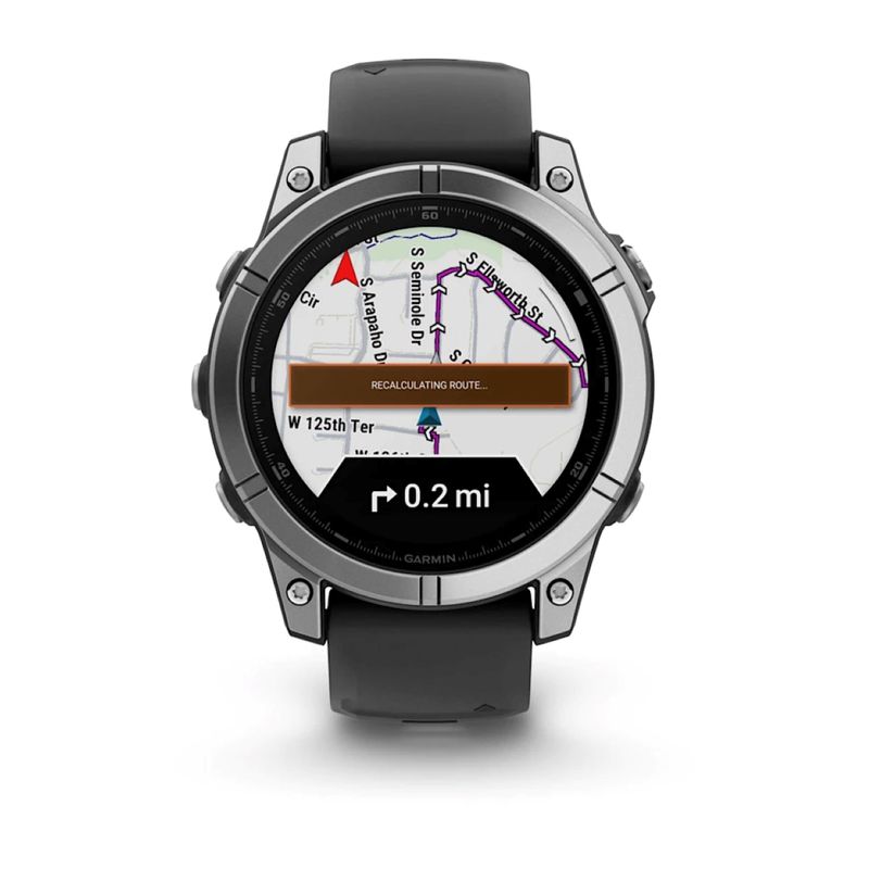 Garmin-Fenix-E-AMOLED-Watch-Stainless-Steel---Black