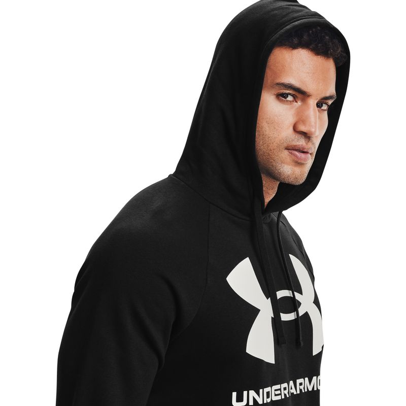 Under-Armour-Rival-Fleece-Big-Logo-Hoodie---Men-s-Black---White