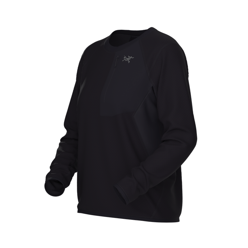 Arc'teryx Delta Crew Neck Pullover - Women's Black