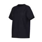 Arc-teryx-Kragg-Cotton-Little-Bird-Crew-Short-Sleeve-Shirt---Women-s-Black---Black