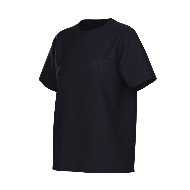 Arc-teryx-Kragg-Cotton-Little-Bird-Crew-Short-Sleeve-Shirt---Women-s-Black---Black