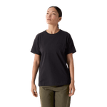 Arc-teryx-Kragg-Cotton-Little-Bird-Crew-Short-Sleeve-Shirt---Women-s-Black---Black