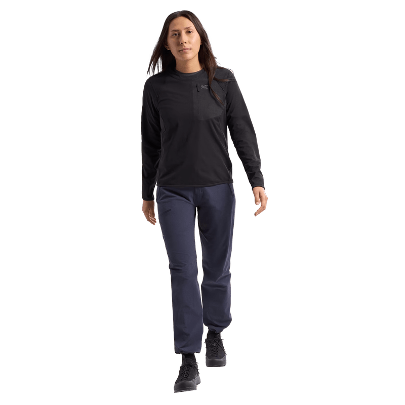 Arc'teryx Delta Crew Neck Pullover - Women's Black