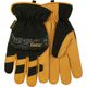 Kinco Lined Grain Buffalo and Synthetic Hybrid Glove Black / Tan